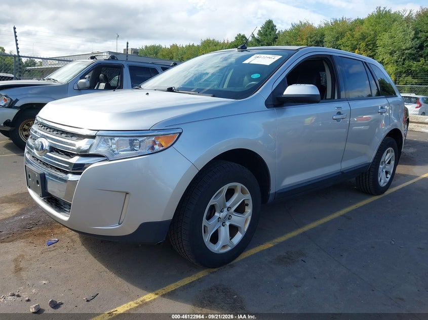 Vin: 2fmdk4jc8ebb27088, lot: 46622684, ford edge sel 20142