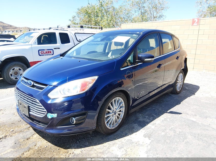 2016 Ford C-MAX, Left Rear, IAAI, VIN 1FADP5CU3GL119832 — photo 2