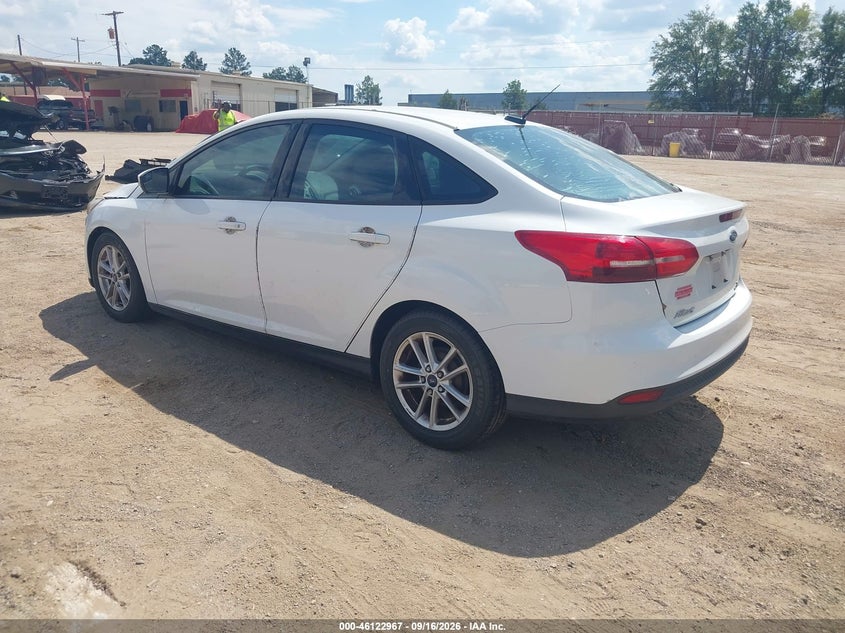 Vin: 1fadp3f25gl267432, lot: 46622687, ford focus se 20163