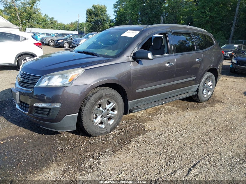 2016 Chevrolet Traverse, Right Side, IAAI, VIN 1GNKVFED2GJ105188 — photo 2