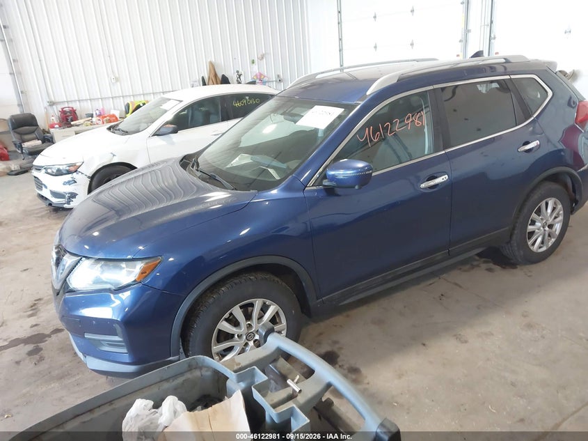 2017 Nissan Rogue, Rear, IAAI, VIN 5N1AT2MV4HC795458 — photo 2