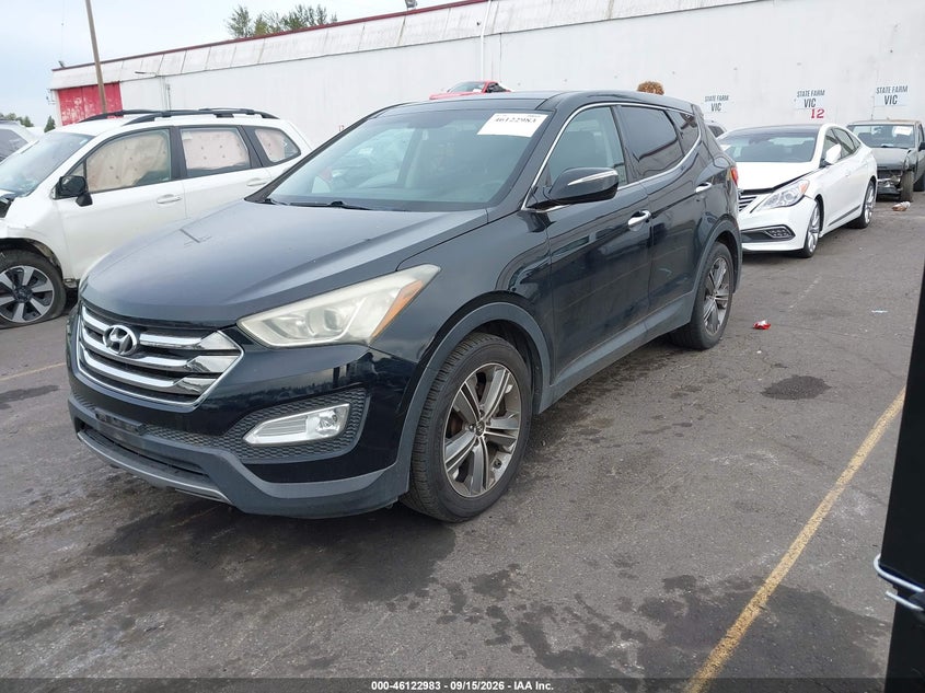 Vin: 5xyzw3la1dg004571, lot: 46622703, hyundai santa fe sport 2.0t 20132