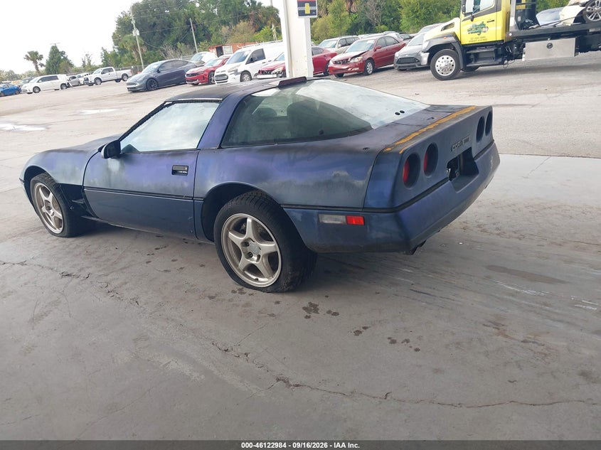 1989 CHEVROLET CORVETTE auction photo 3