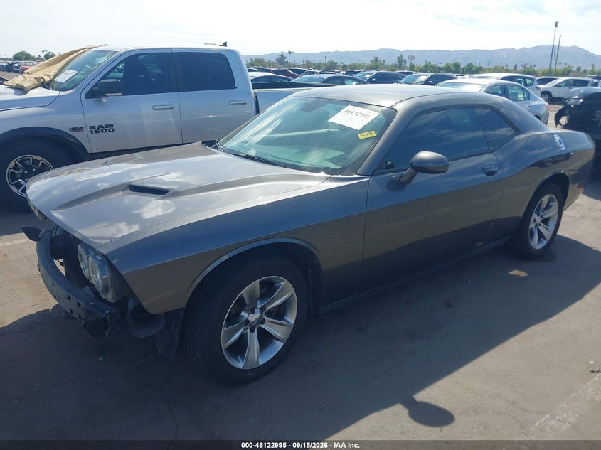 Vin: 2c3cdzag8gh280259, lot: 46622715, dodge challenger sxt 20162