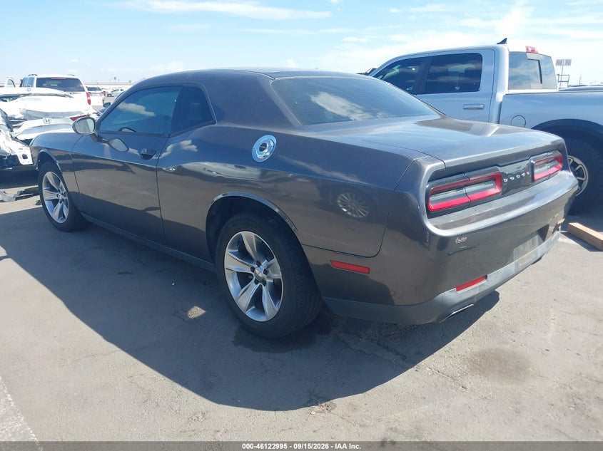 Vin: 2c3cdzag8gh280259, lot: 46622715, dodge challenger sxt 20163