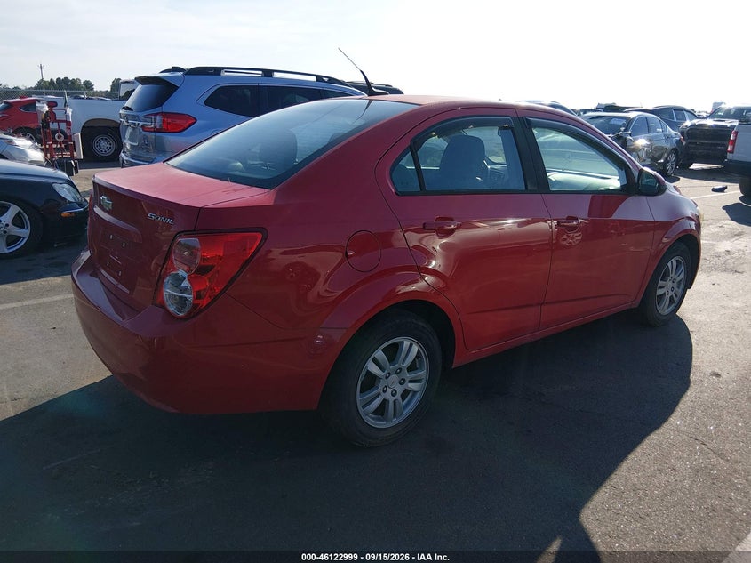 2012 CHEVROLET SONIC auction photo 4