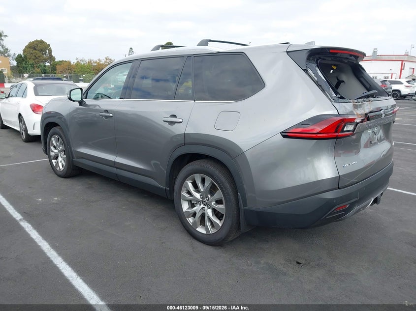 Vin: 5tdacab56ts073305, lot: 46622729, toyota grand highlander hybrid limited 20263