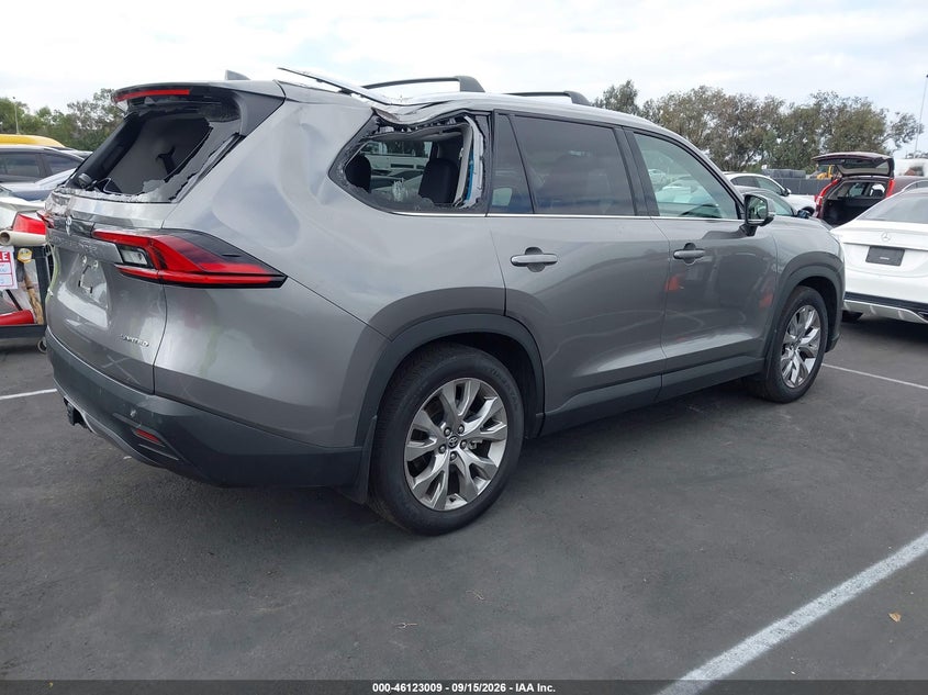 Vin: 5tdacab56ts073305, lot: 46622729, toyota grand highlander hybrid limited 20264