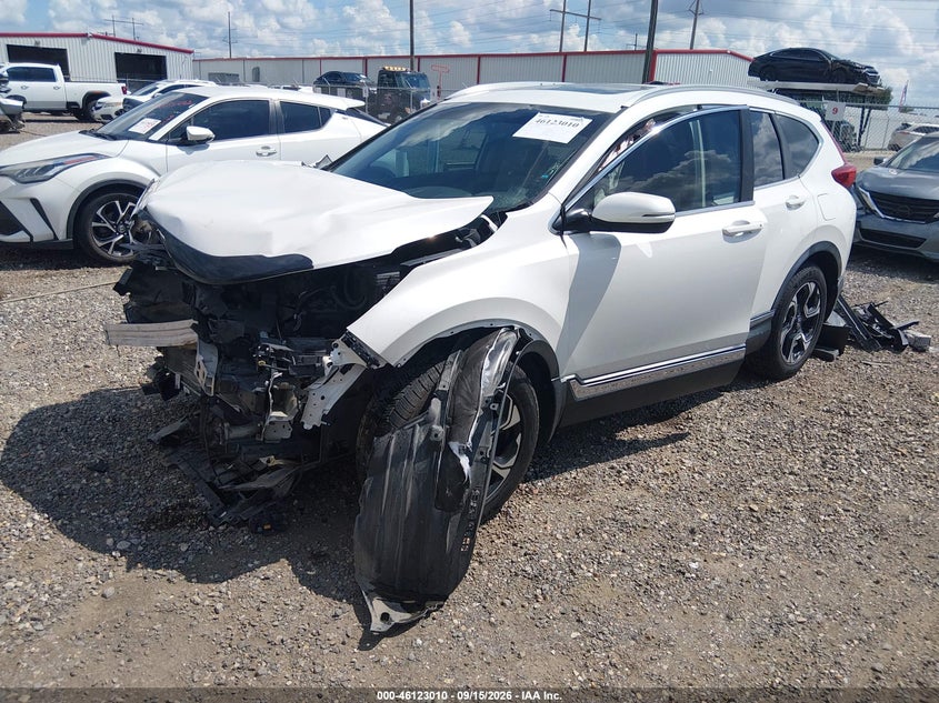 Vin: 5j6rw1h96jl005986, lot: 46622730, honda cr-v touring 20182