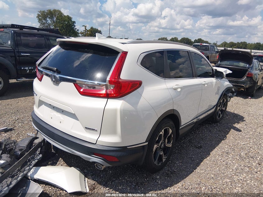 Vin: 5j6rw1h96jl005986, lot: 46622730, honda cr-v touring 20184