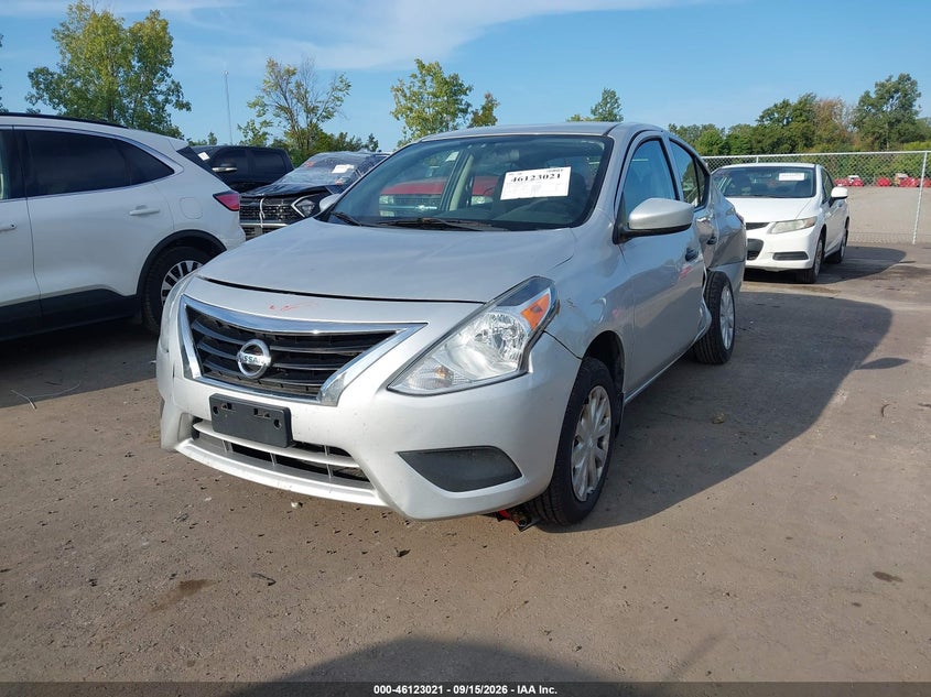 Vin: 3n1cn7ap9gl843195, lot: 46622741, nissan versa 1.6 s 20162