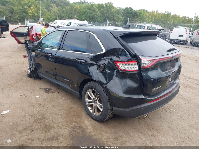 Vin: 2fmpk4j82gbc48792, lot: 46622746, ford edge sel 20163
