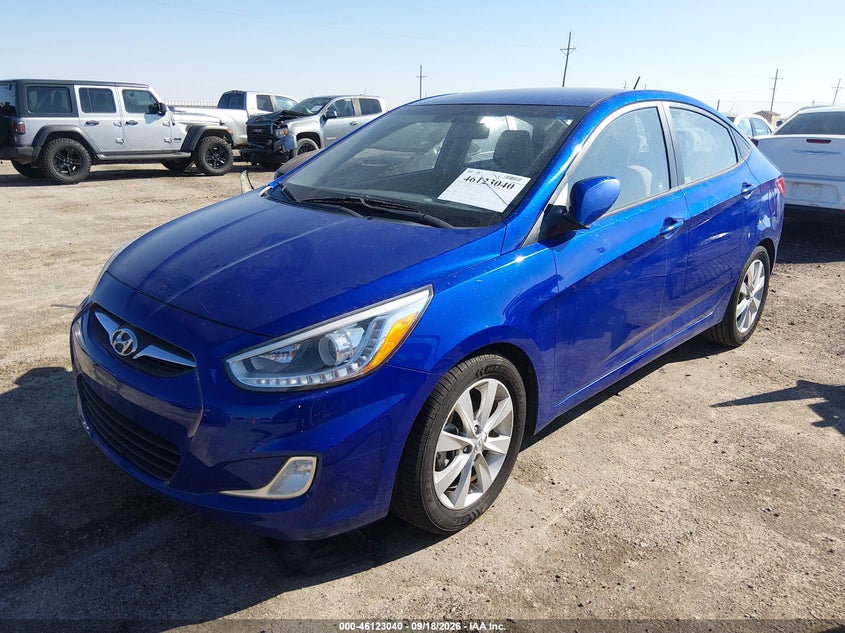 Vin: kmhcu4ae6eu754986, lot: 46622760, hyundai accent gls 20142