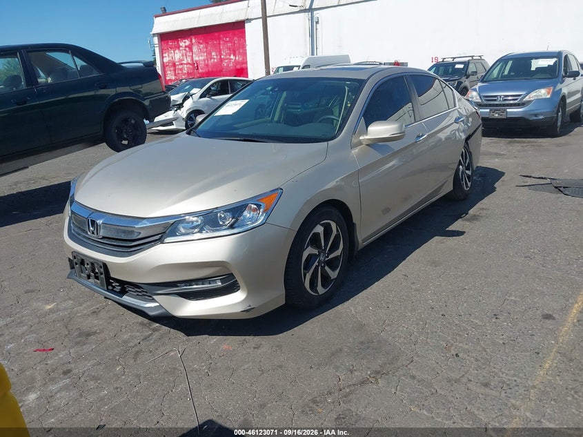 2016 Honda Accord, Лівий бік, IAAI, VIN 1HGCR2F05GA010311 — фото 2