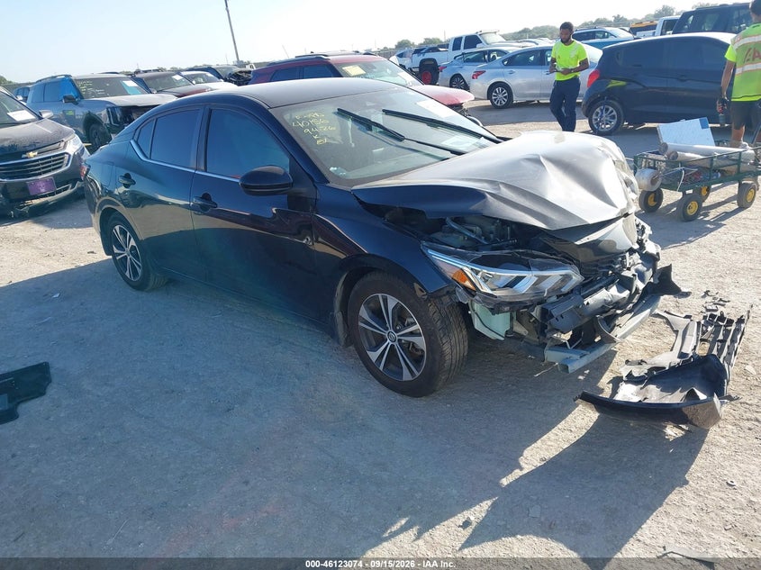 Vin: 3n1ab8cv3py306293, lot: 46622794, nissan sentra sv xtronic cvt 2023 img_1