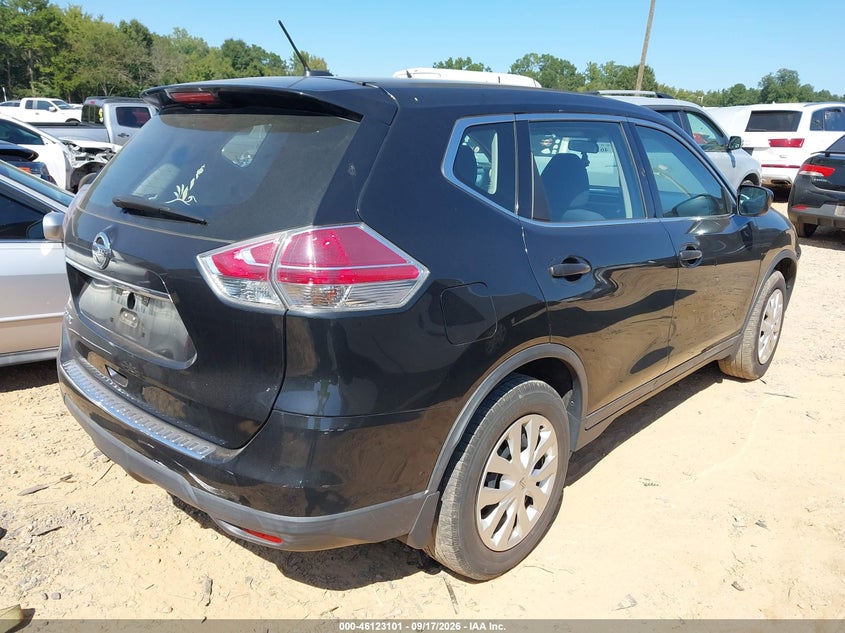 Vin: 5n1at2mt0gc925538, lot: 46622822, nissan rogue s 20164