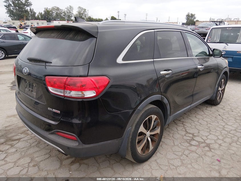 Vin: 5xyph4a17gg031367, lot: 46622840, kia sorento 2.0t ex 20164