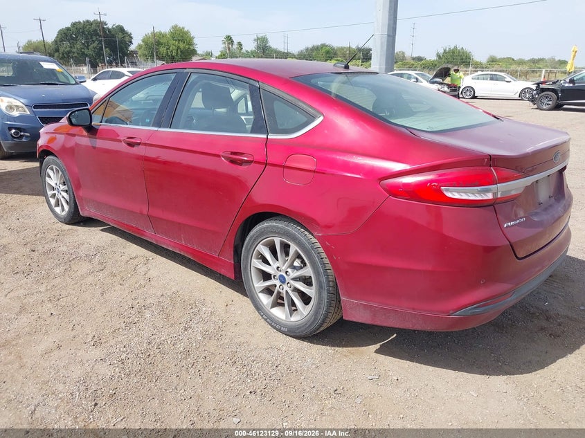 Vin: 3fa6p0h75hr346943, lot: 46622849, ford fusion se 20173