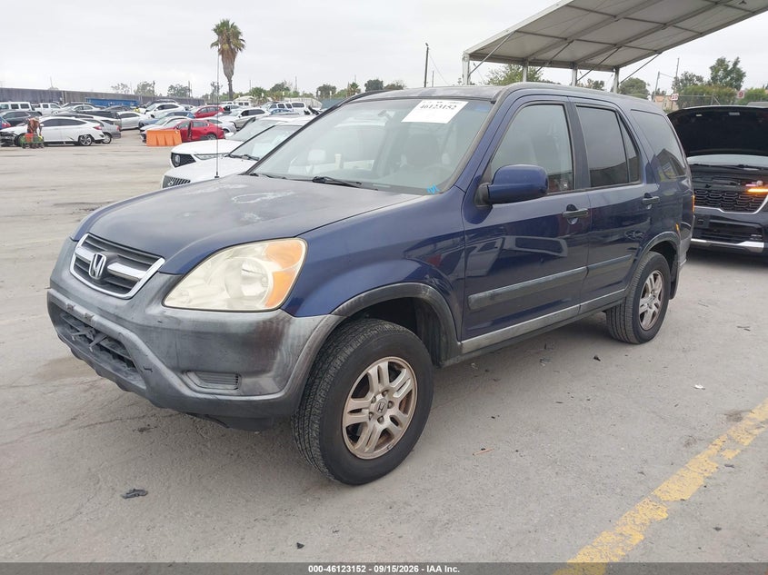 2004 Honda CR-V, Ходова, IAAI, VIN JHLRD78894C000925 — фото 2