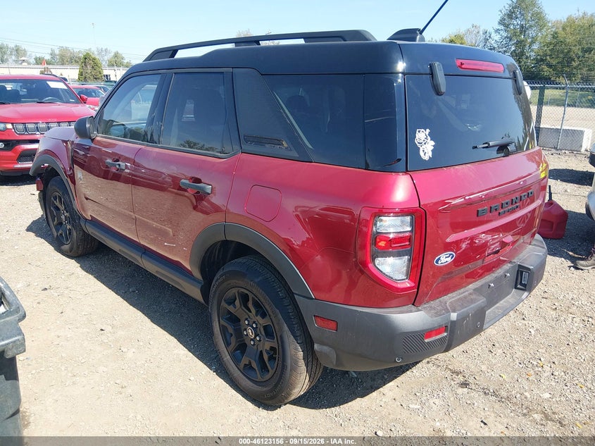 Vin: 3fmcr9bn3tre23476, lot: 46622876, ford bronco sport big bend 20263