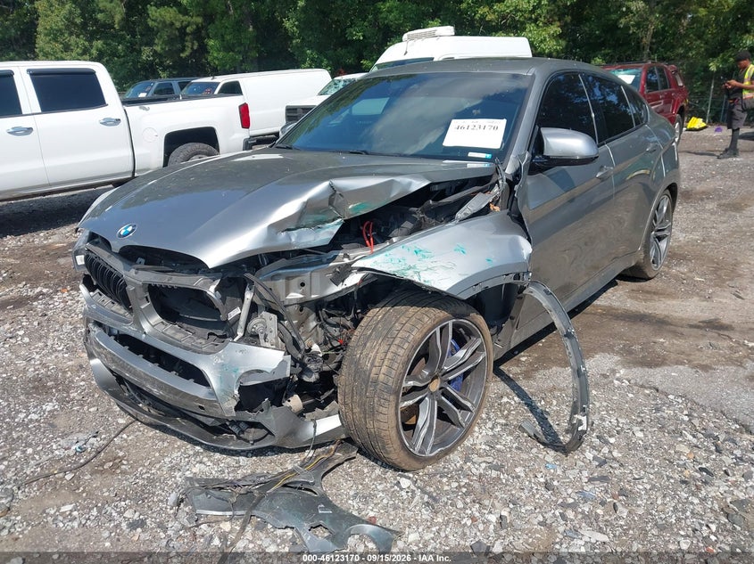 Vin: 5ymkw8c56h0r44045, lot: 46622890, bmw x6 m 20172