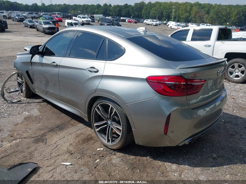 Vin: 5ymkw8c56h0r44045, lot: 46622890, bmw x6 m 20173