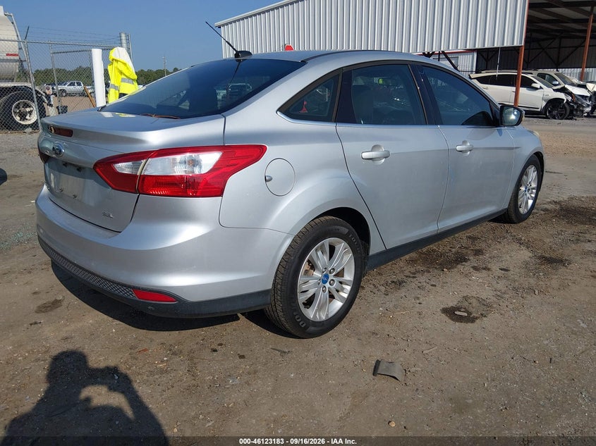 Vin: 1fahp3h23cl196160, lot: 46622903, ford focus sel 20124
