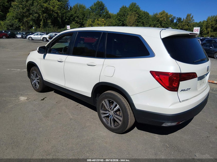 Vin: 5fnyf6h78gb063929, lot: 46622905, honda pilot ex-l 20163