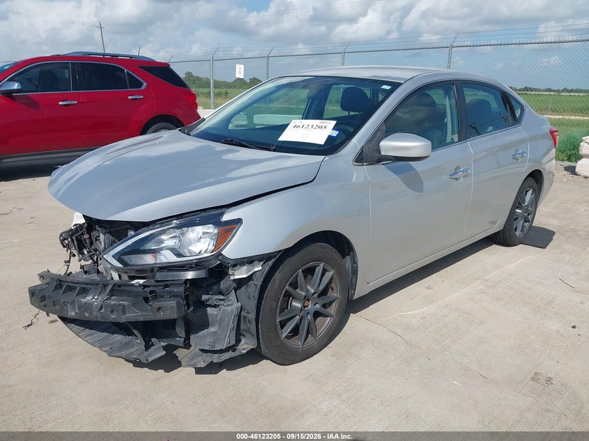 Vin: 3n1ab7apxhy291727, lot: 46622925, nissan sentra s 20172