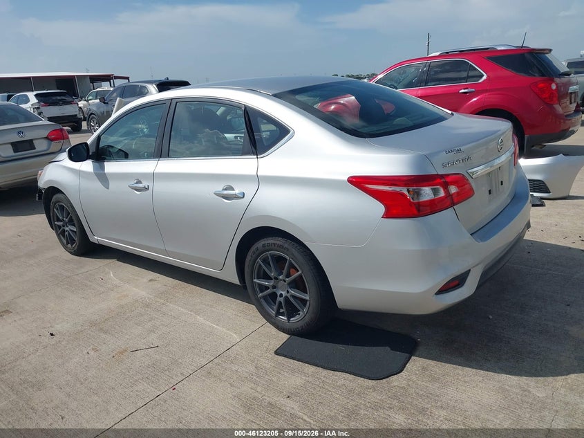 Vin: 3n1ab7apxhy291727, lot: 46622925, nissan sentra s 20173
