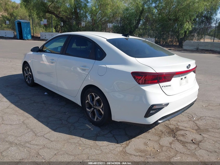 Vin: 3kpf24adxle175039, lot: 46622931, kia forte lxs 20203