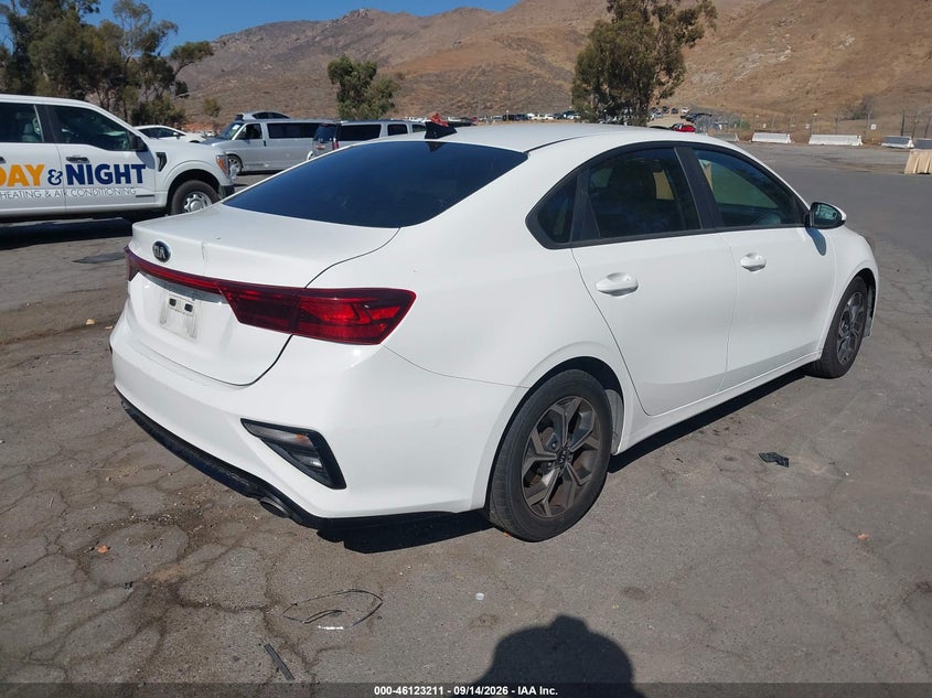 Vin: 3kpf24adxle175039, lot: 46622931, kia forte lxs 20204