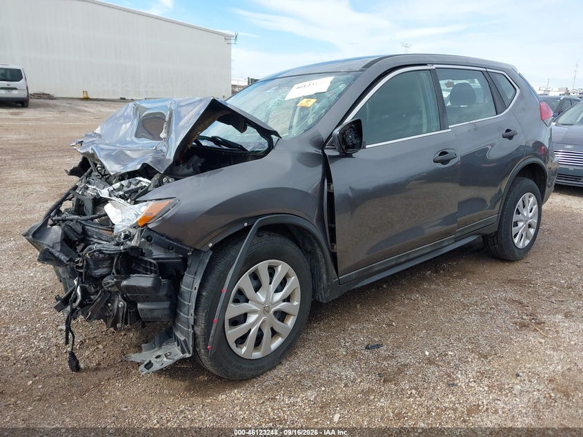 2017 Nissan Rogue, Био/химия, IAAI, VIN 5N1AT2MV4HC731842 — фото 2