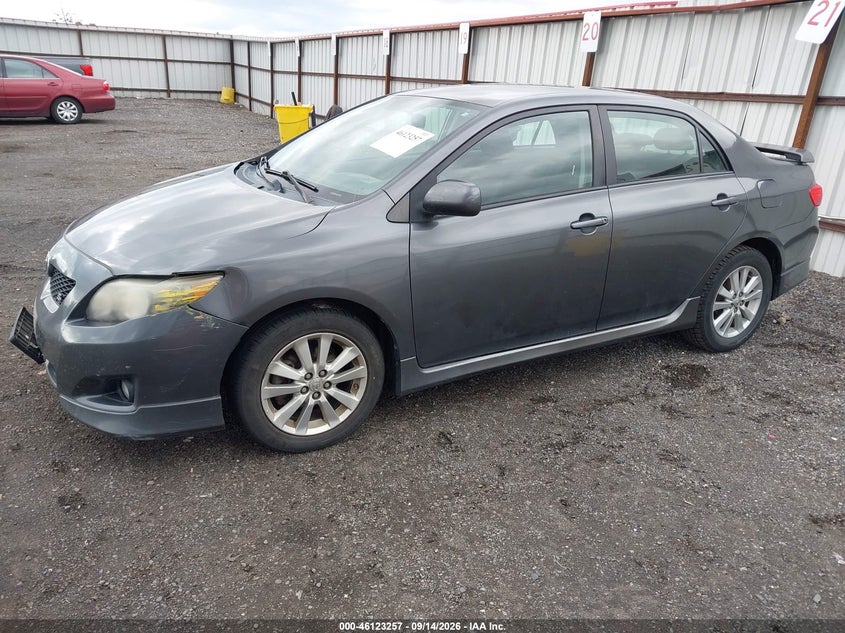 Vin: 2t1bu4ee1ac402352, lot: 46622977, toyota corolla s 20102
