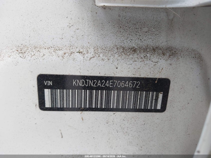 KIA SOUL 2014 VIN KNDJN2A24E7064672