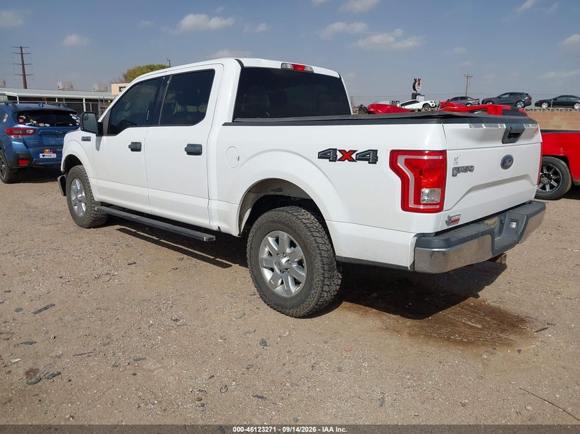 Vin: 1ftew1ef2hkc04872, lot: 46622991, ford f-150 xlt 20173