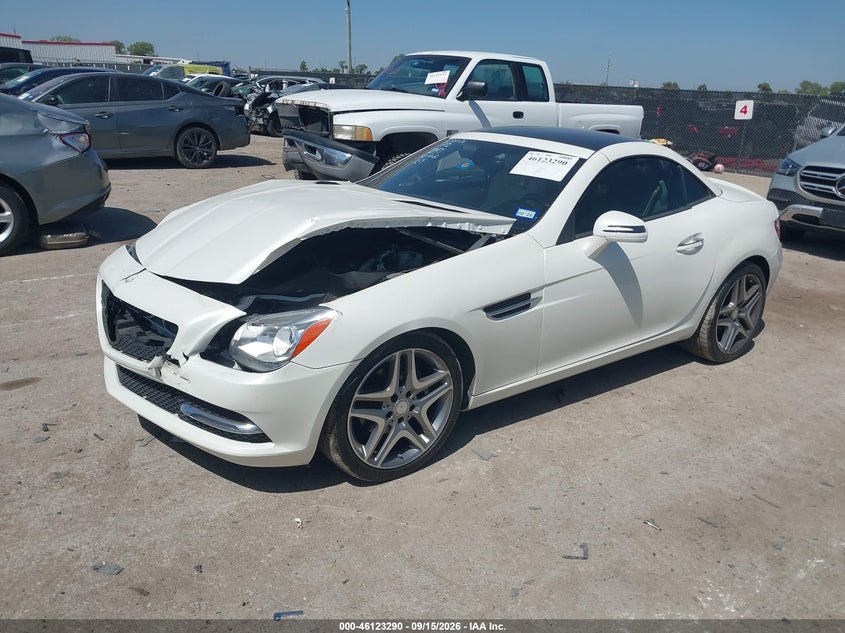 Vin: wddpk4ha9ef092197, lot: 46623010, mercedes-benz slk 250 20142