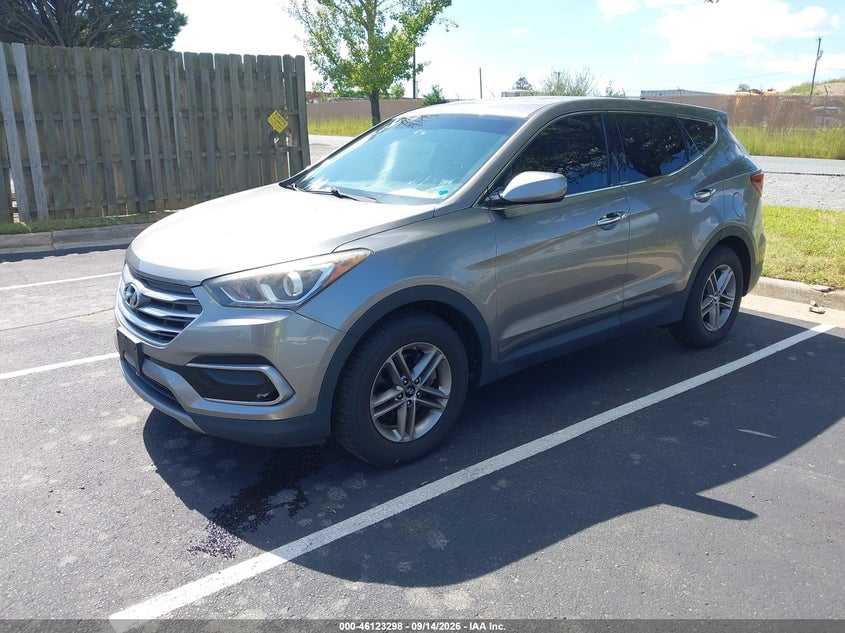 2017 Hyundai Santa Fe Sport 2.4L, Normal Wear & Tear, IAAI, VIN 5NMZTDLBXHH038964 — photo 2