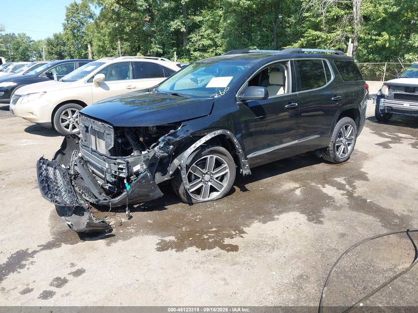 Vin: 1gkknxls8jz201758, lot: 46623035, gmc acadia denali 20182