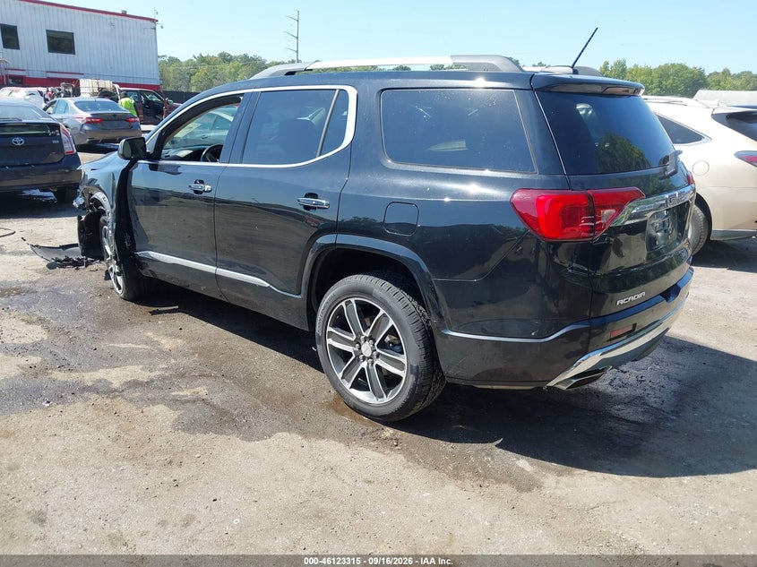 Vin: 1gkknxls8jz201758, lot: 46623035, gmc acadia denali 20183