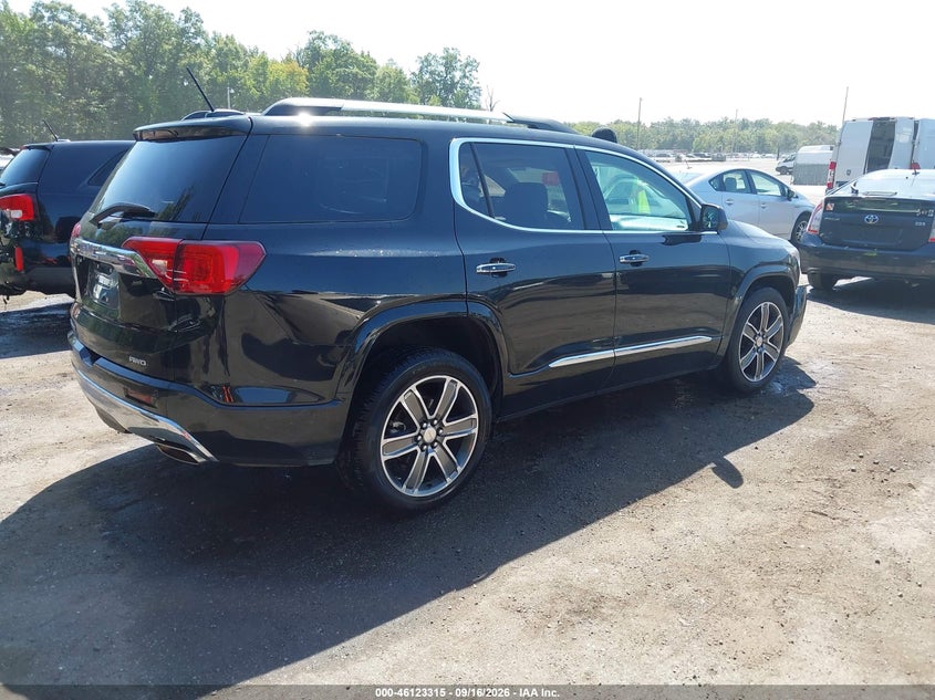 Vin: 1gkknxls8jz201758, lot: 46623035, gmc acadia denali 20184