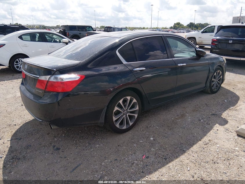 Vin: 1hgcr2f57fa221245, lot: 46623040, honda accord sport 20154
