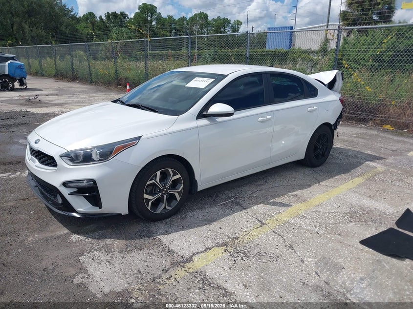 Vin: 3kpf24ad3me311724, lot: 46623052, kia forte lxs 20212