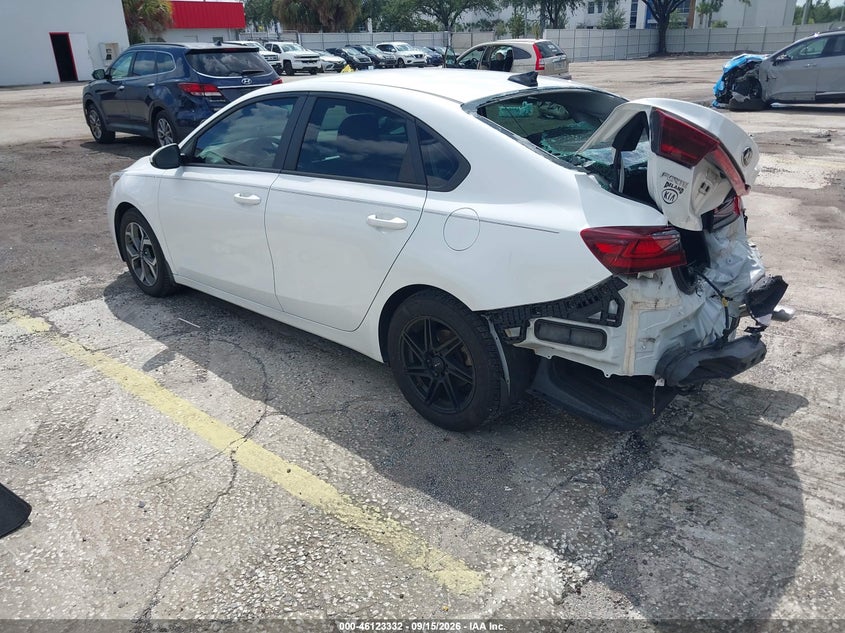 Vin: 3kpf24ad3me311724, lot: 46623052, kia forte lxs 20213