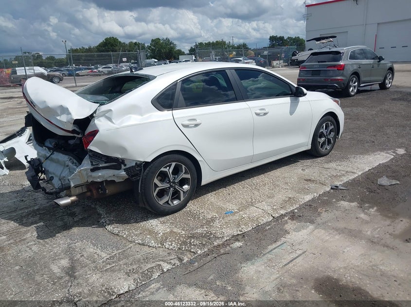 Vin: 3kpf24ad3me311724, lot: 46623052, kia forte lxs 20214