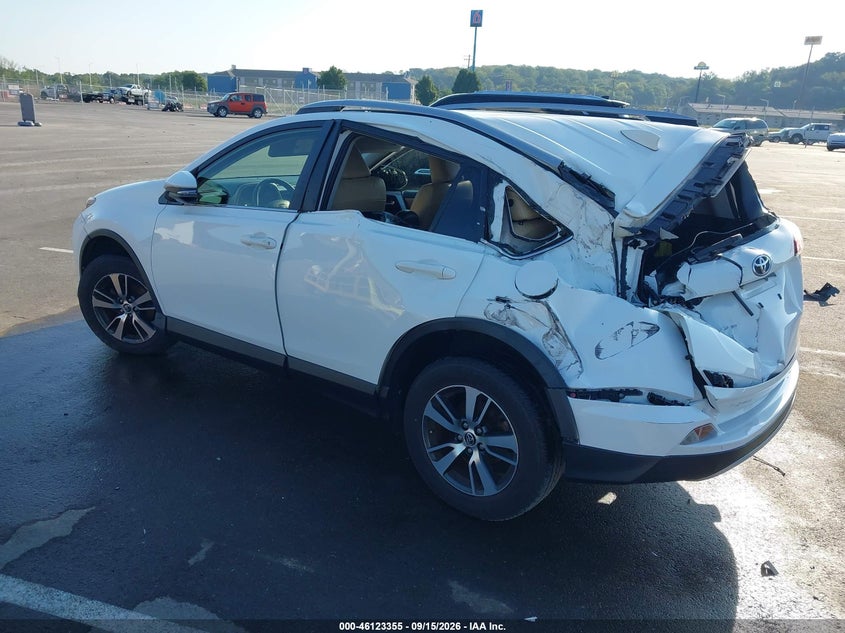 Vin: jtmrfrev6hj134631, lot: 46623075, toyota rav4 xle 20173