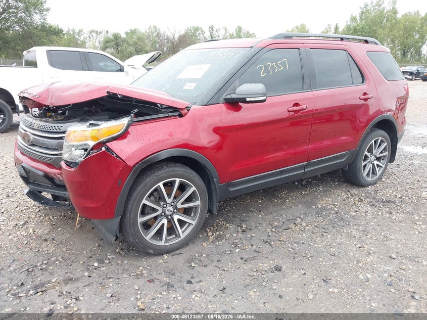 Vin: 1fm5k8d84fgb17042, lot: 46623077, ford explorer xlt 20152