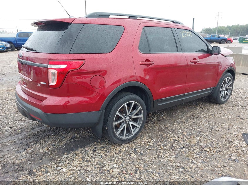 Vin: 1fm5k8d84fgb17042, lot: 46623077, ford explorer xlt 20154