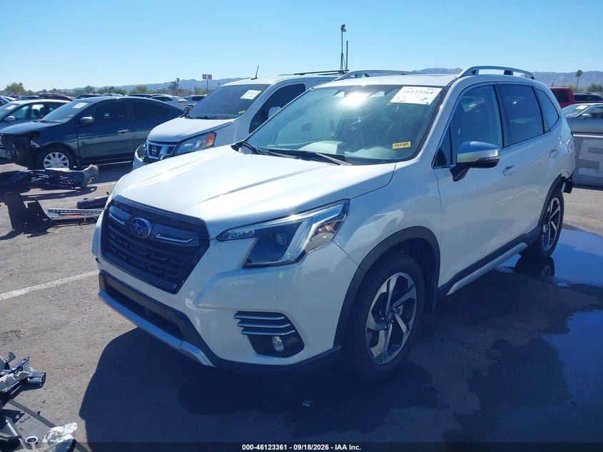 Vin: jf2skarc7ph510543, lot: 46623081, subaru forester touring 20232