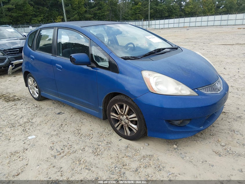 HONDA FIT 2009 VIN JHMGE88439S005120